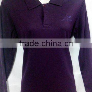 Plain Cotton Women T-shirts Long Sleeve T-shirts photo-4