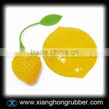 Fancy Design Silicone Strawberry Tea Strainer