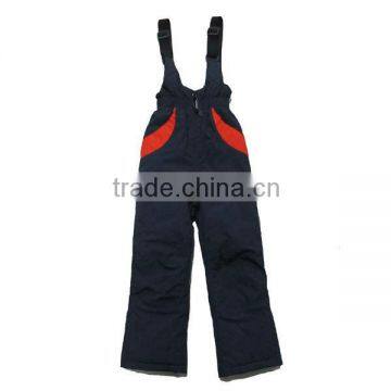 2013 New nylon taslon waterproof boys fashion orange ski pants for kids ski pants in ski & snow wear