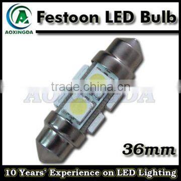 12V 5050 36mm 8SMD Car Interior led Festoon Dome Bulb Light