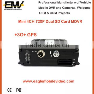 Mini Bus 3G Gps MDVR 720p Vehicle Blackbox DVR                        
                                                Quality Choice