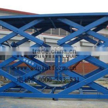 hydraulic stationary lift table/scissor lifts