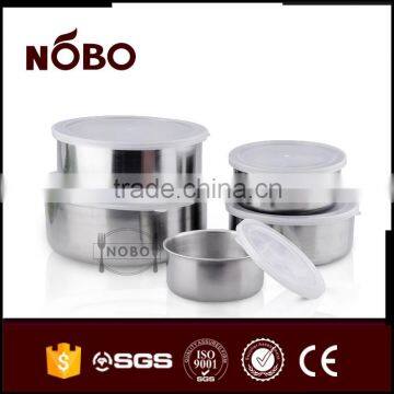5PCS Stainless Steel Crisperairtight Food Container photo-6