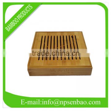 Bamboo tea tray