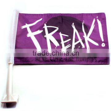 Promotional Plastic Pole Car Flag