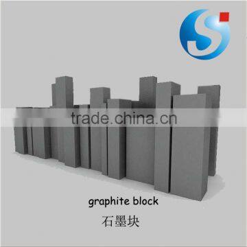 Large size fine grain graphite block for foundry