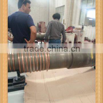 2016 Chinaplas SJSZ50/105 Conical twin screw extruder