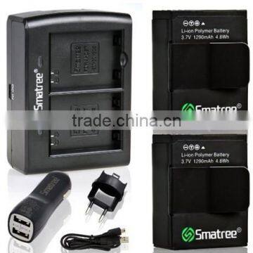 For gopro hero charger with smatree new dual charger replacement