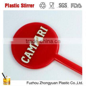 Drinking, stiring, promoting plastic stirrers in bar as tool (S-1211)