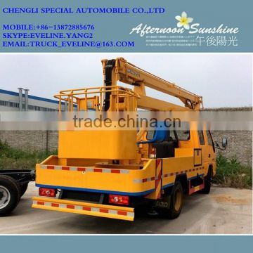 stability, safety,quality,guantee truck mounted aerial work platform trucks aerial work truck