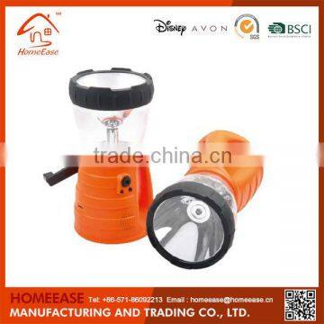 Hand creank dynamo solar garden lantern