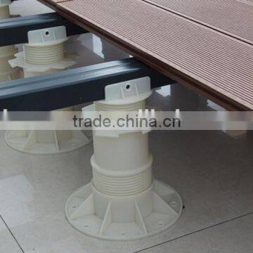 adjustable plastic deck support raised access floor pedestal