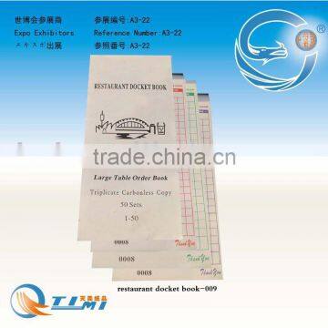 Restaurant Docket Book(large Table Order Book),take Away Docket Book,