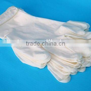 High quality Powdered disposable examination latex glove