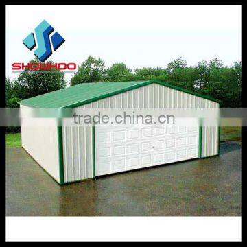 Steel structure building construction cheap prefab garage                        
                                                Quality Choice