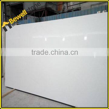 Most popular artificial snow white quartzite slab