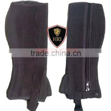 Amara Half chaps / Horse Riding Mini Chaps / Horse Riding Black Half chaps