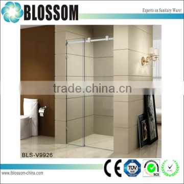 Sliding Shower Doors with Metal wheels