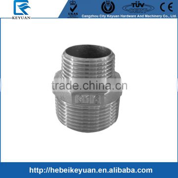 Direct Factory of 150# Cast Hex Nipple Connector Reducer 316 Stainless Steel