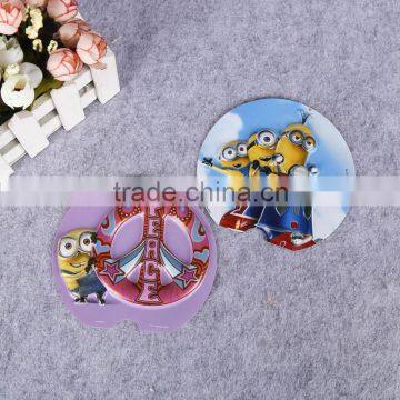 creative cartoon 3d effect wall poster embossed pvc blister card plastic card for kids