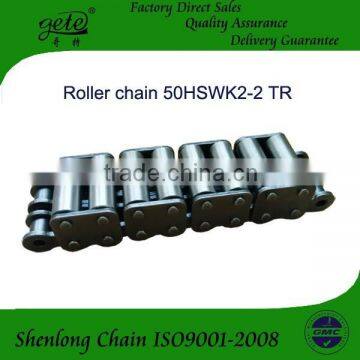 50HSWK2 -2 TR Douplex heavy roller chain with top roller