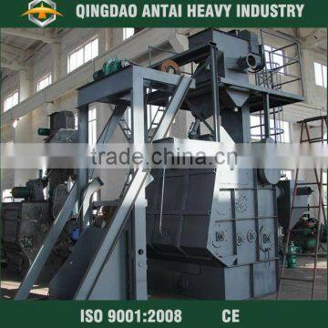 apron type shot blasting machine