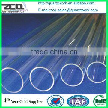 High Temperature Large Diameter Quartz Glass Tube for Sale photo-3