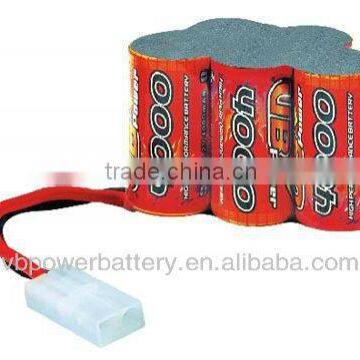 6V 4000mAh SC NiMH battery pack for RC Car