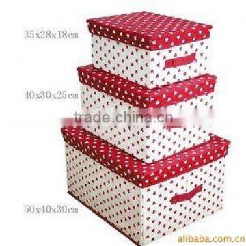 Fashion Non-woven Home Storage Box