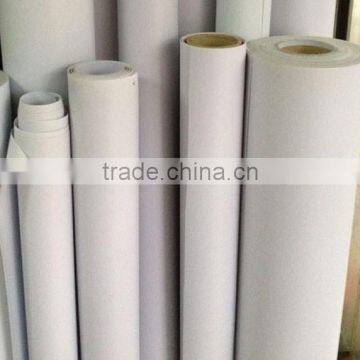 adhesive vinyl pvc flex sheet matte/ gloss in rolls with best price for digital printing / backlit flex banner outdoor printing