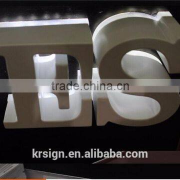 3D backlit LED channel letters logo for store