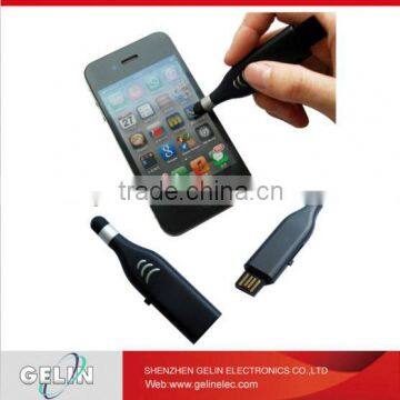 factory price usb flash drive pen stylus