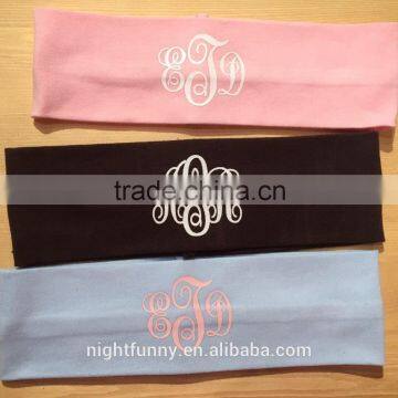 Monogrammed Headbands,yoga Headband