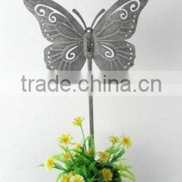 100389F-butterfly metal wall pant holder