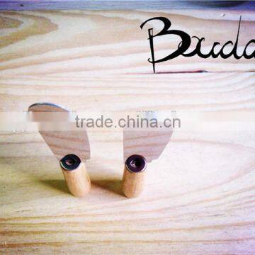 2016 Mini Design Popular Stainless Steel Wooden Handle Butter Knife BD-BK320 photo-3