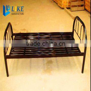 Modern design adult single strong military metal bed