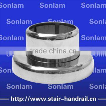 stainless steel rail top fixed flange stainless steel rail base plate stainless steel rail handrail flange