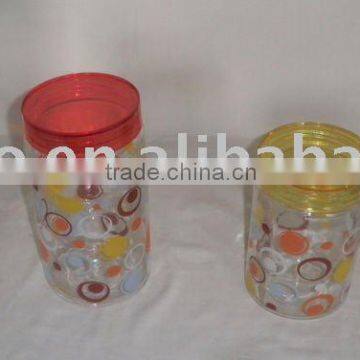 glass container; glass jar;