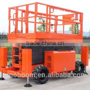 Diesel scissor lifts and platforms with reasonable price