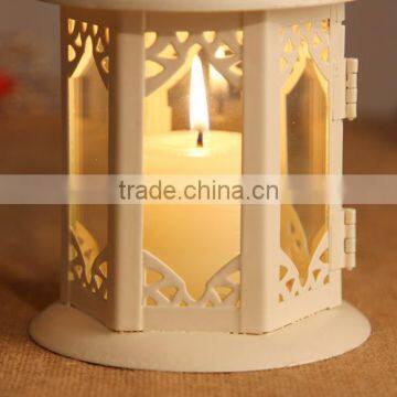 European-style Metal Candle Holder,iron Candlestick Lantern photo-2