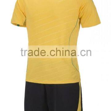 Latest football uniform soccer wear, Yellow Football Team Wear, Club Football Wear