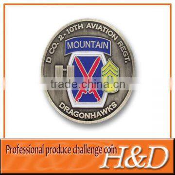 souvenir metal custom challenge coin wholesale