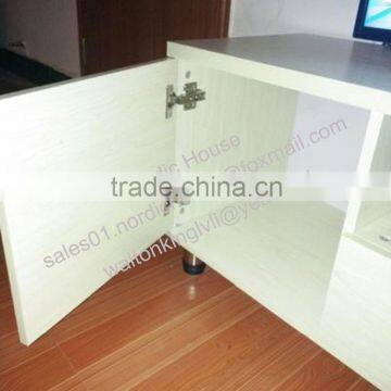 2016 New China Furniture Gloss Painting White tv Stand DIY TV Stand photo-2