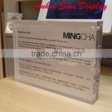 Customized Acrylic Sign Display Holder