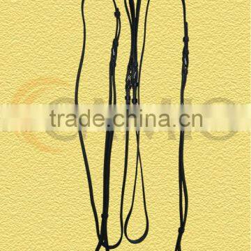 Leather drow reins 1/2" Web drow reins Cotton drow reins