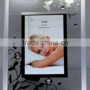 Glass photo frame