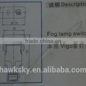 Auto Switch/Fog Light Switch/Fog Lamp Switch for Toyota Vigo photo-5