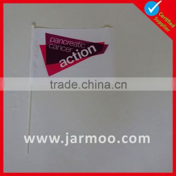 customized PE canada waving flag with pole