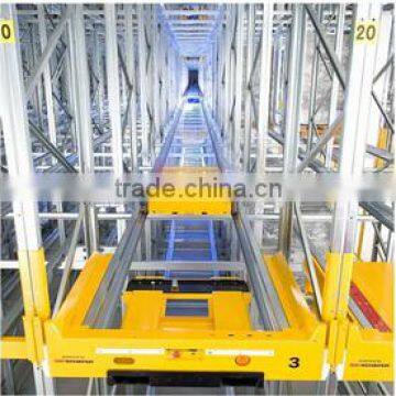 commercial high-tech radio shuttle pallet rack for warehouse stacking