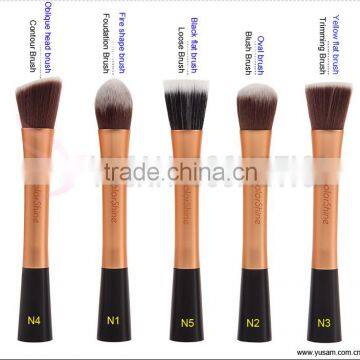 China OEM Makeup Brush Factory Supplied High Quality 5Pcs Wholesale Professional Make Up